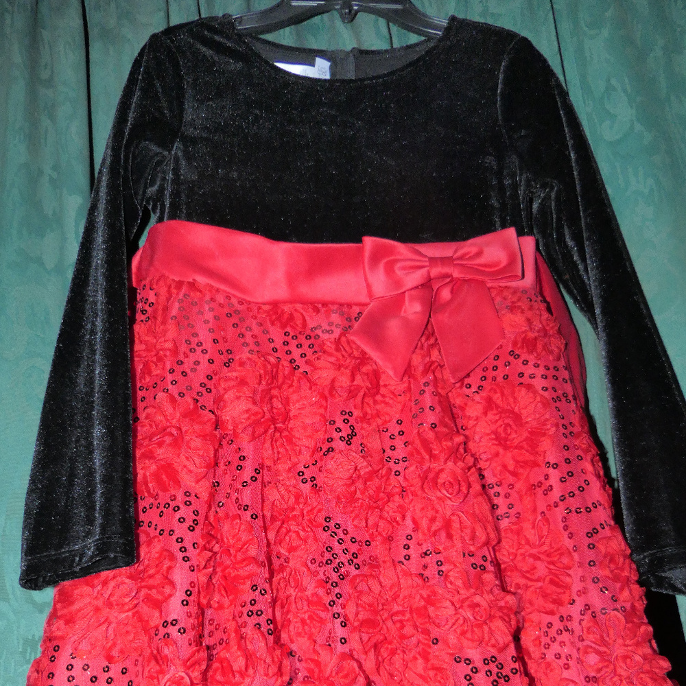 Girls Long Sleeve Dress Size 12